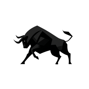 Angry Bull Logo V3 Vinyl Car Decal Sticker – Waterproof & UV-Resistant 6.826666666666667"
