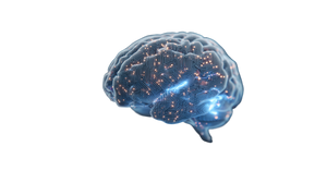 Glowing Digital Brain V7 Vinyl Car Decal Sticker – Waterproof & UV-Resistant 5.4