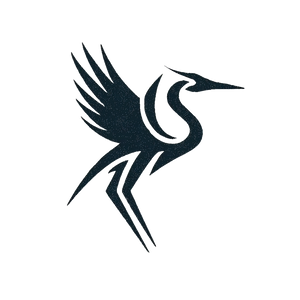 Abstract K Crane Vinyl Car Decal Sticker – Waterproof & UV-Resistant 6.826666666666667"