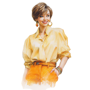 1980S Soviet Girl Vinyl Car Decal Sticker – Waterproof & UV-Resistant 3.4133333333333336"