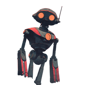 Retro Anime Robot Vinyl Car Decal Sticker – Waterproof & UV-Resistant 3.4133333333333336"