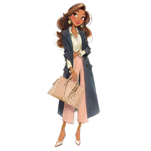 Stylish Fashion Illustration V8 Vinyl Car Decal Sticker – Waterproof & UV-Resistant 3.4133333333333336"
