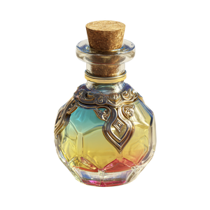 Clear Potion Bottle Vinyl Car Decal Sticker – Waterproof & UV-Resistant 3.4133333333333336"
