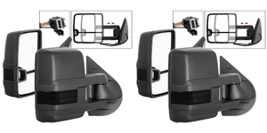 2x Enhance Your Safety! High-Quality Power Heated Towing Mirrors | 2007-2014 Silverado 2500 HD,Silverado 1500,Silverado 3500 HD