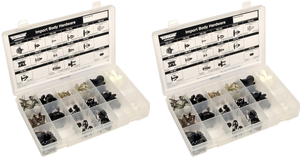 2x TECHoice Fastener Assortment | Organize Hardware Easily | Durable Nylon Design | 195 Pieces