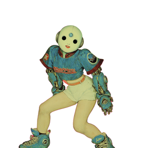 Retro Dance Character Vinyl Car Decal Sticker – Waterproof & UV-Resistant 3.4133333333333336"