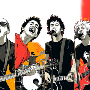 Rock Band Website Vinyl Car Decal Sticker – Waterproof & UV-Resistant 3.4133333333333336"