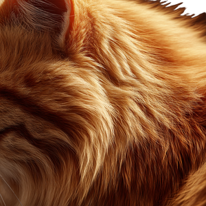 Orange Maine Coon Vinyl Car Decal Sticker – Waterproof & UV-Resistant 6.826666666666667"