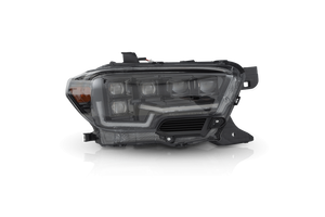 Attica 4X4 Rogue Series LED Headlight Assembly | Built-in AtticaSOL Chip | 75W | Sequential Turn Signal | DRL Lights