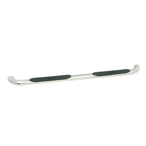 Westin Automotive 4 Inch Oval Bent Nerf Bar | Polished Stainless Steel | With Step Pads | Rocker Panel Mount Westin Automotive 4 Inch Oval Bent Nerf Bar | Polished Stainless Steel | With Step Pads | Rocker Panel Mount