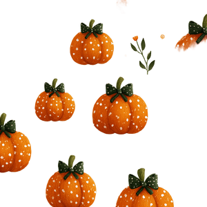Polka Dot Pumpkins V2 Vinyl Car Decal Sticker – Waterproof & UV-Resistant 6.826666666666667"