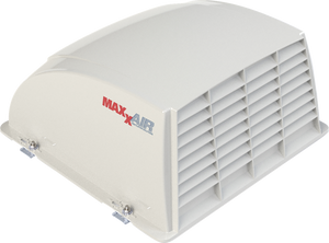 MAXXAIR 1+ RV Roof Vent Cover, Enhance Your RV Experience, Durable White Dome Cover, Fits 14" x 14" Vents