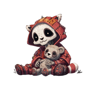 Cute Skeleton Onesie Vinyl Car Decal Sticker – Waterproof & UV-Resistant 3.4133333333333336"