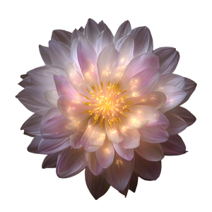 Mystical Glowing Flower Vinyl Car Decal Sticker – Waterproof & UV-Resistant 3.4133333333333336"