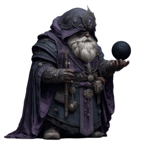 Dwarven Acolyte Companion Vinyl Car Decal Sticker – Waterproof & UV-Resistant 3.4133333333333336"