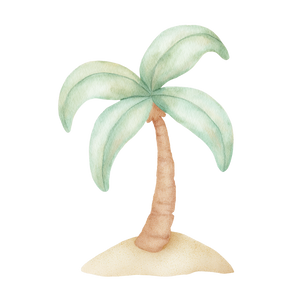 Tropical Palm Tree V8 Vinyl Car Decal Sticker – Waterproof & UV-Resistant 6.826666666666667"