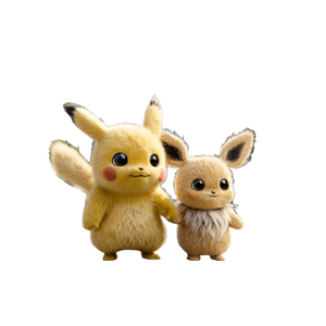 Pikachu And Pichu Vinyl Car Decal Sticker – Waterproof & UV-Resistant 6.826666666666667"