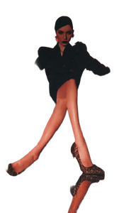 Model In Heels Vinyl Car Decal Sticker – Waterproof & UV-Resistant 9.706666666666667"