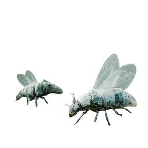 Mutated Trash Insects Vinyl Car Decal Sticker – Waterproof & UV-Resistant 6.826666666666667"