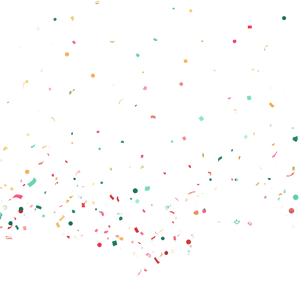 Minimal Confetti Burst Vinyl Car Decal Sticker – Waterproof & UV-Resistant 6.826666666666667"