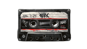 Retro Cassette Tape V3 Vinyl Car Decal Sticker – Waterproof & UV-Resistant 5.4