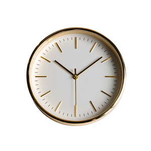 Golden Minimalist Stopwatch Vinyl Car Decal Sticker – Waterproof & UV-Resistant 6.826666666666667"