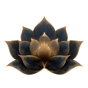Golden Lotus Flower V8 Vinyl Car Decal Sticker – Waterproof & UV-Resistant 6.826666666666667"