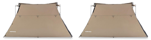 2x Rhino-Rack USA Awning Extension Panel | Waterproof Rip-Stop Canvas | Fits Sunseeker 2.5M Batwing | Easy Attach | 90x141 Inches 2x Rhino-Rack USA Awning Extension Panel | Waterproof Rip-Stop Canvas | Fits Sunseeker 2.5M Batwing | Easy Attach | 90x141 Inches