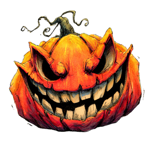 Cartoon Halloween Pumpkin V5 Vinyl Car Decal Sticker – Waterproof & UV-Resistant 6.826666666666667"