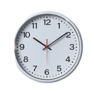Minimalist Round Clock Vinyl Car Decal Sticker – Waterproof & UV-Resistant 6.826666666666667"