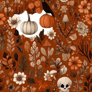 Halloween Flora Fauna Vinyl Car Decal Sticker – Waterproof & UV-Resistant 3.4133333333333336"