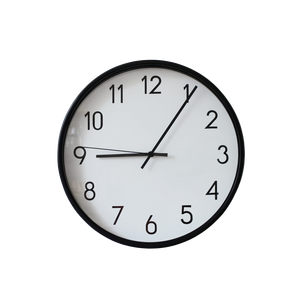 Analogue Wall Clock Vinyl Car Decal Sticker – Waterproof & UV-Resistant 6.826666666666667"