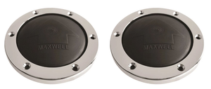 2x Maxwell Windlass Foot Switch | Stainless Steel Bezel, Weather Resistant, Easy Install 2x Maxwell Windlass Foot Switch | Stainless Steel Bezel, Weather Resistant, Easy Install