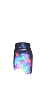 Glowing Candy Jar Vinyl Car Decal Sticker – Waterproof & UV-Resistant 9.706666666666667"