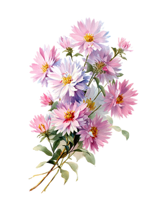 Vintage Aster Bouquet Vinyl Car Decal Sticker – Waterproof & UV-Resistant 8.213333333333333" Vintage Aster Bouquet Vinyl Car Decal Sticker – Waterproof & UV-Resistant 8.213333333333333"
