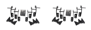 2x Dee Zee Running Board Mounting Kit | Custom Fit | No Drill Installation