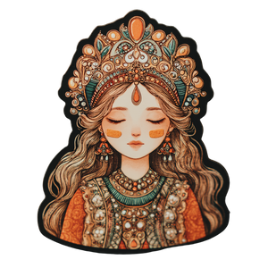 Russian Woman Sticker Vinyl Car Decal Sticker – Waterproof & UV-Resistant 6.826666666666667" Russian Woman Sticker Vinyl Car Decal Sticker – Waterproof & UV-Resistant 6.826666666666667"