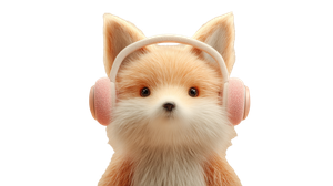 Fox With Headphones Vinyl Car Decal Sticker – Waterproof & UV-Resistant 5.4