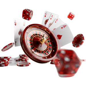 Casino Objects Floating Vinyl Car Decal Sticker – Waterproof & UV-Resistant 6.826666666666667"
