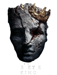 One-Eyed King Statue Vinyl Car Decal Sticker – Waterproof & UV-Resistant 8.213333333333333"