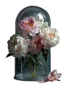 Translucent Peony Capsule Vinyl Car Decal Sticker – Waterproof & UV-Resistant 4.1066666666666665"