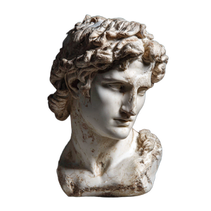 Apollo Marble Bust Vinyl Car Decal Sticker – Waterproof & UV-Resistant 3.4133333333333336"