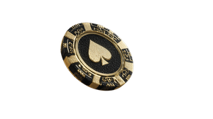 Golden Poker Chips V2 Vinyl Car Decal Sticker – Waterproof & UV-Resistant 5.4