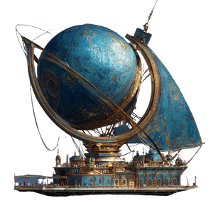 Astronomical Device Vinyl Car Decal Sticker – Waterproof & UV-Resistant 3.4133333333333336"