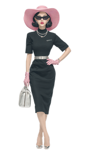 Fashionable Japanese Woman V9 Vinyl Car Decal Sticker – Waterproof & UV-Resistant 4.8533333333333335"