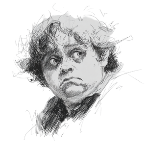 Creepy Aldon Sketch Vinyl Car Decal Sticker – Waterproof & UV-Resistant 3.4133333333333336"