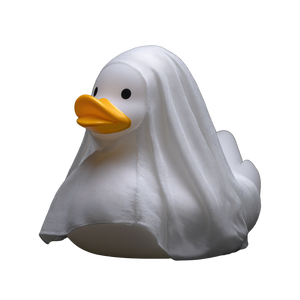 Ghost Rubber Duck Vinyl Car Decal Sticker – Waterproof & UV-Resistant 3.4133333333333336"