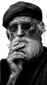 Drunk Old Man V5 Vinyl Car Decal Sticker – Waterproof & UV-Resistant 4.8533333333333335"