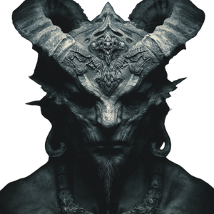 Creepy Underworld God Vinyl Car Decal Sticker – Waterproof & UV-Resistant 6.826666666666667"