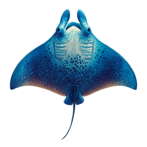 Majestic Stingray Vinyl Car Decal Sticker – Waterproof & UV-Resistant 6.826666666666667"